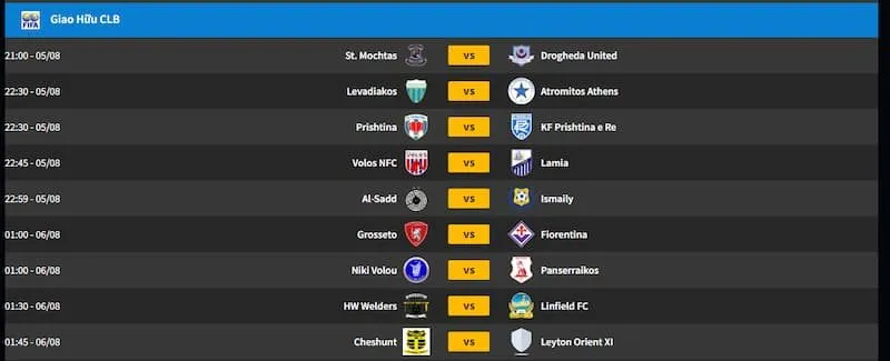 lịch thi đấu Có nên theo dõi lịch thi đấu tại nền tảng không?